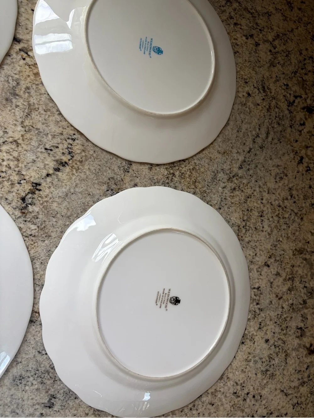 Wedgewood Oceanside China 4 8” side salad plates